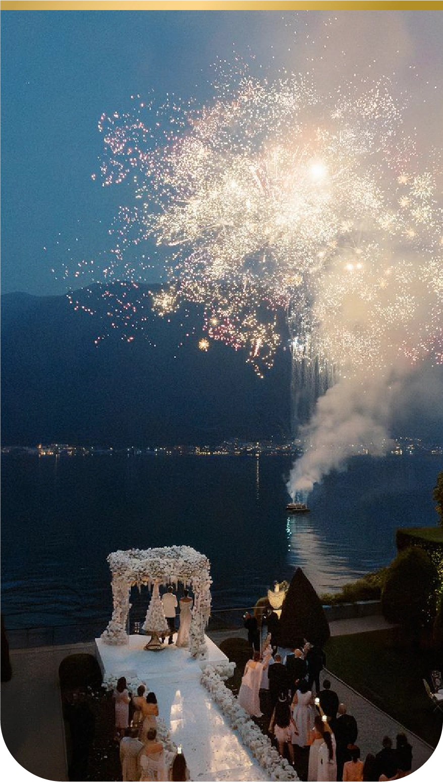 Joc de artificii pe cer — exemplu 6