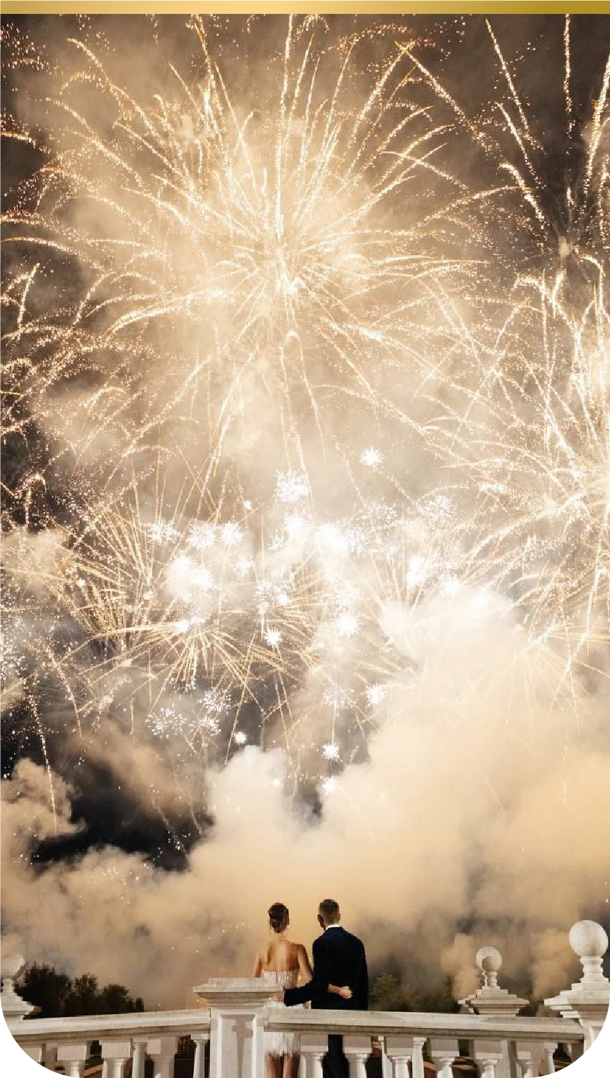 Joc de artificii pe cer — exemplu 9