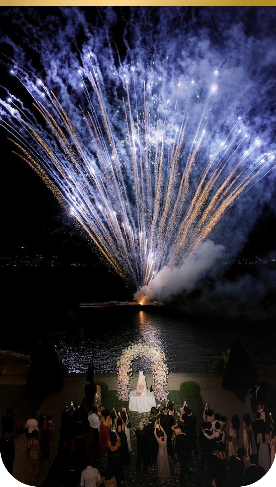 Joc de artificii pe cer — exemplu 5