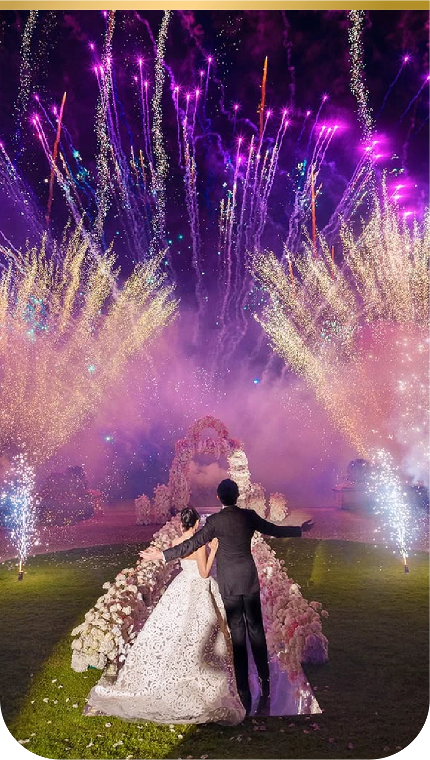 Joc de artificii pe cer — exemplu 7